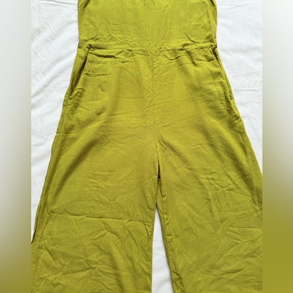 Monteau Los Angeles Women’s XL Jumpsuit Lime Green Trendy Casual Fashion Top - Picture 9 of 14